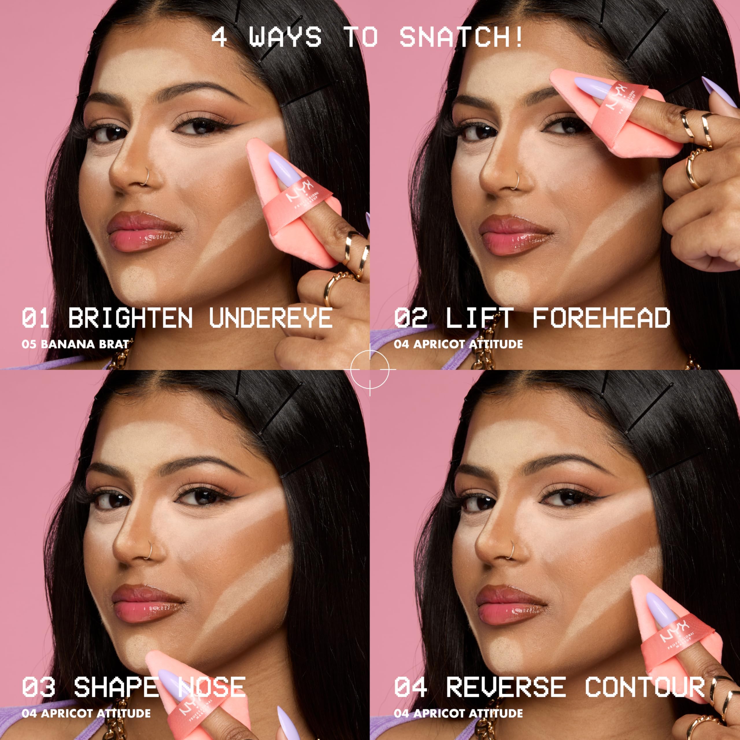 NYX Wonder Snatch efecto brillo sutil para luminosidad discreta