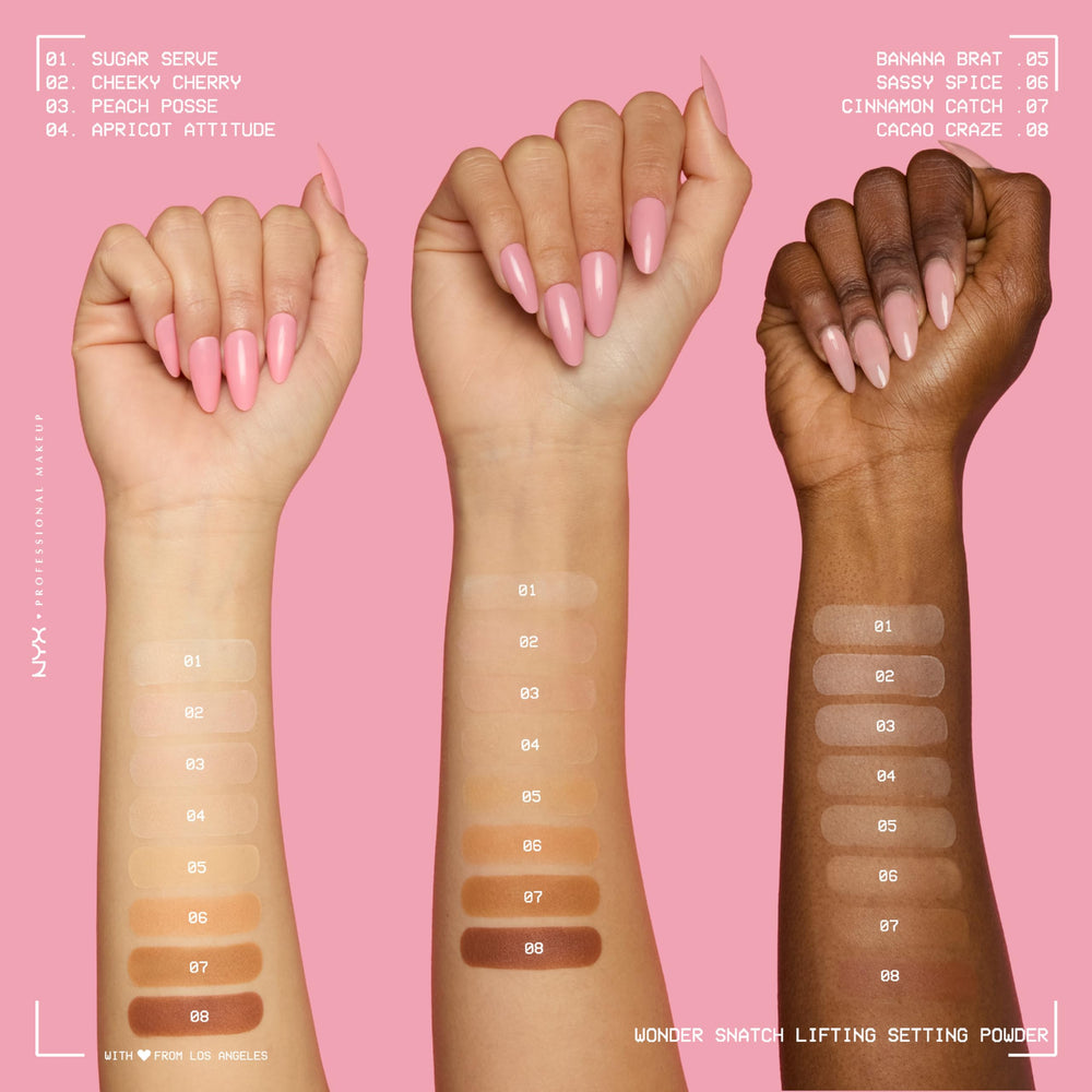 NYX Wonder Snatch envase cruelty-free para compra ética
