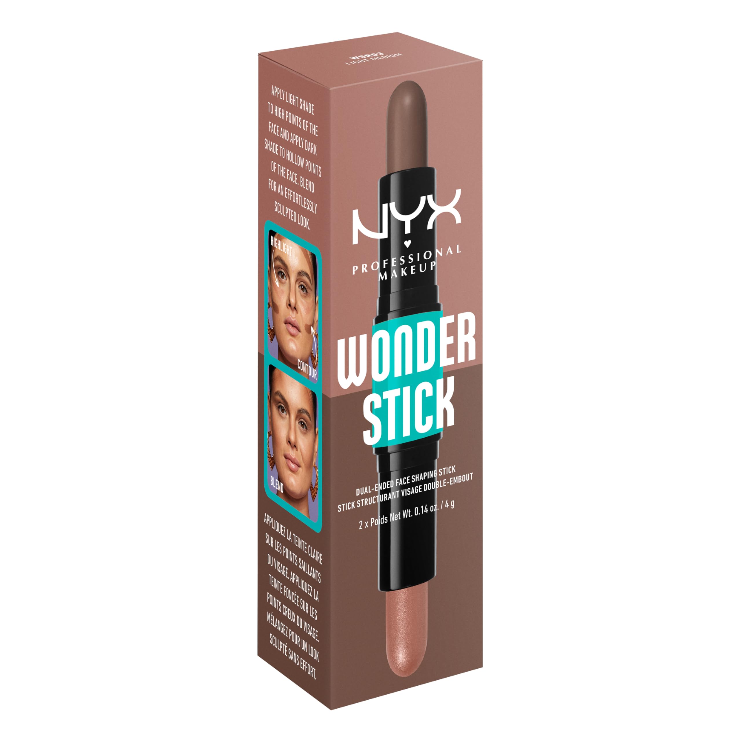 NYX Wonder Stick formato portátil para retoques en cualquier lugar