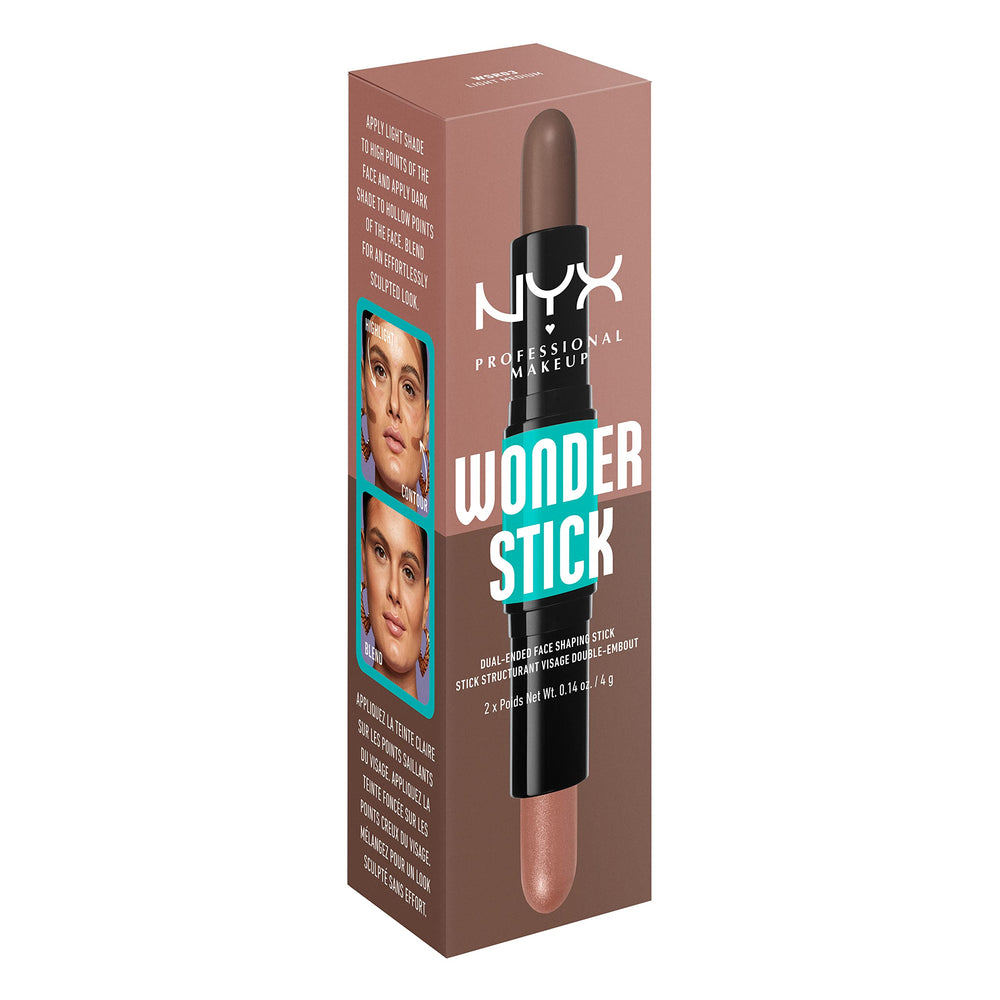 NYX Wonder Stick ofrece ocho combinaciones de tonos pigmentados