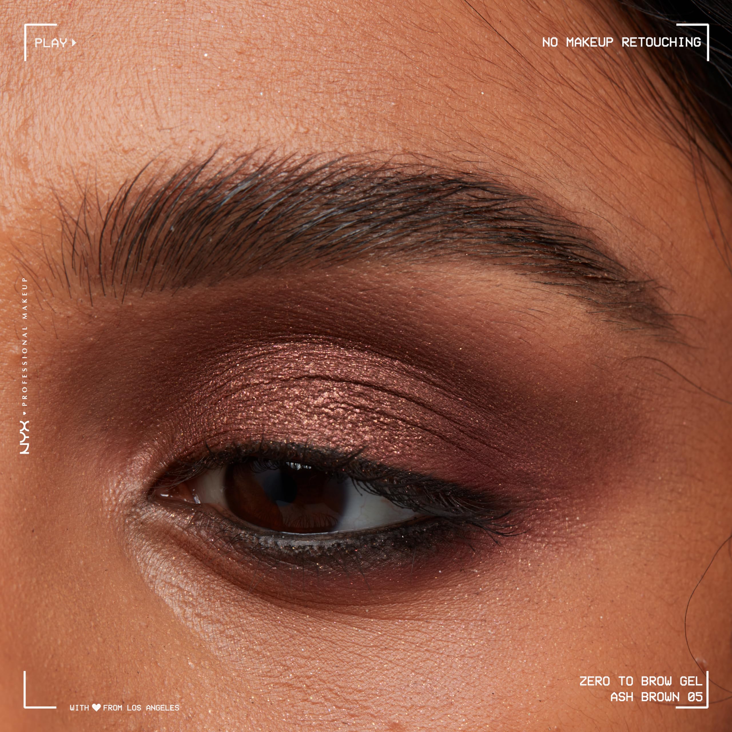 NYX Zero to Brow duración hasta 2 días en cejas definidas