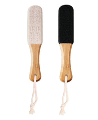 NZOZKOEX foot file with Nanmu bamboo for durable exfoliation on rough skin