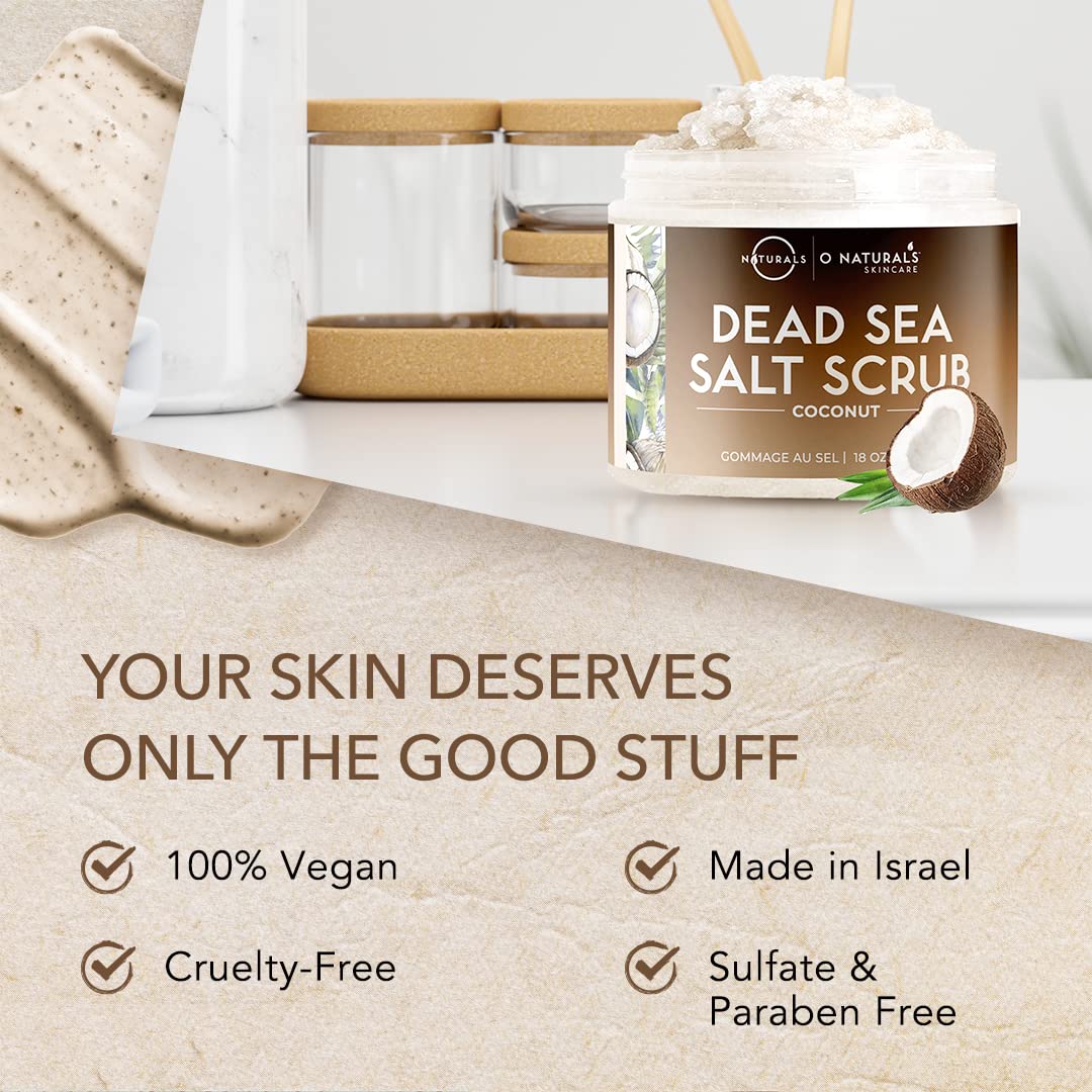 O Naturals Exfoliante, técnica de masaje para piel más suave