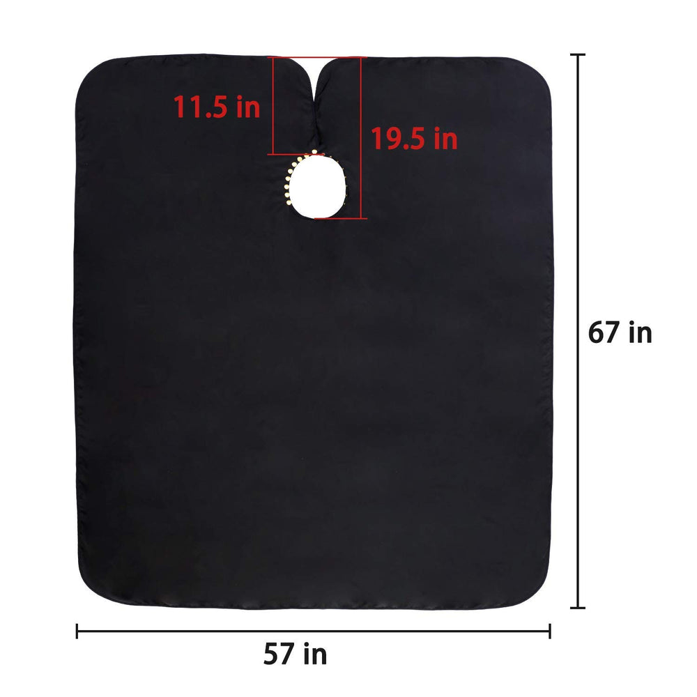 Oak Leaf two-pack cape set for professional salons and home use.