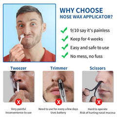 OAKEER 40-pcs nose wax sticks pack ready for months of use.