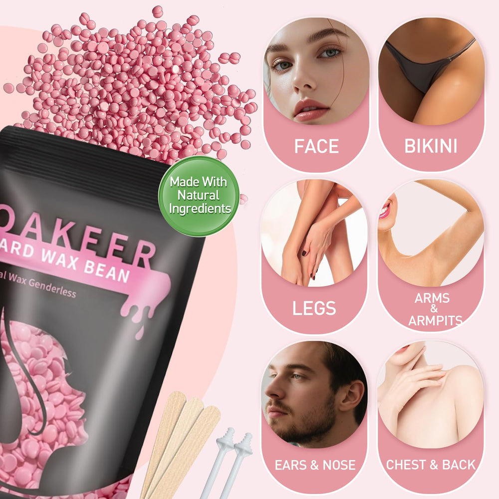 Oakeer at-home waxing session setup ready for quick routines