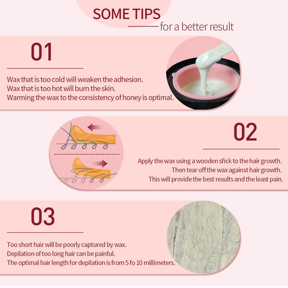 Oakeer full-body waxing kit contents laid out for home use