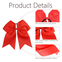 OAOLEER back ponytail holder keeps hair secured during routines.