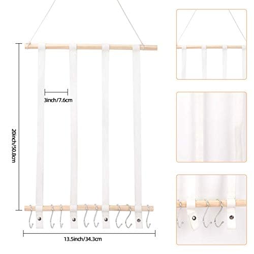 OAOLEER soporte para pared, decoración y organización en dormitorio.