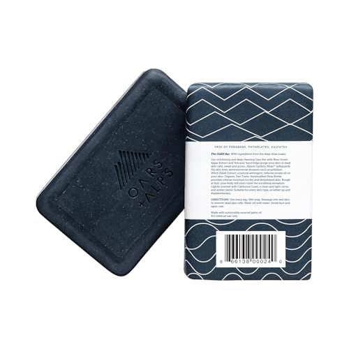 Jabón Oars + Alps barra manteca de karité: hidrata profundamente tras exfoliar