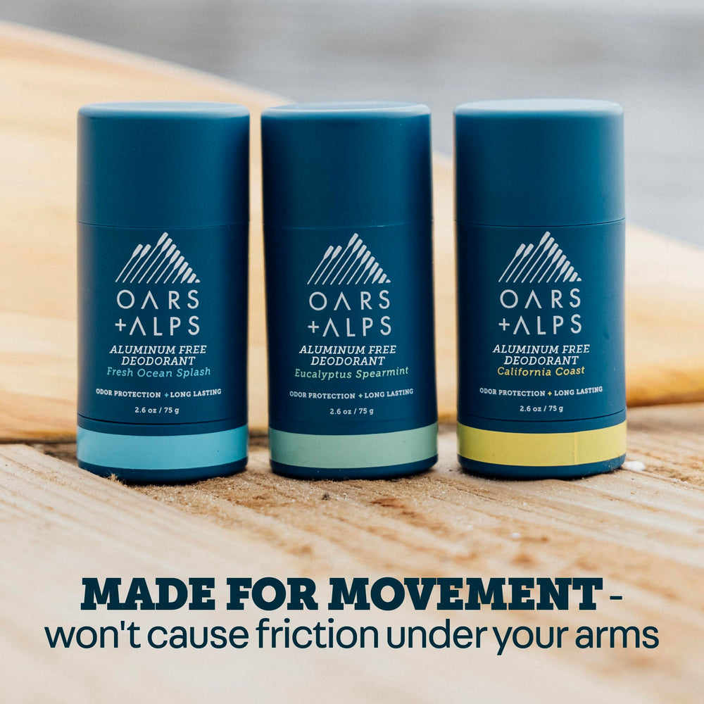 Oars + Alps California Coast scent delivers light citrus freshness.