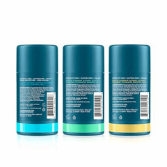 Oars + Alps deodorant clear application close-up showing rapid drying.