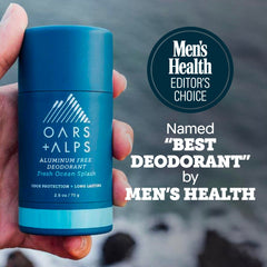 Fragancia Fresh Ocean Splash con cedro y lima de Oars + Alps
