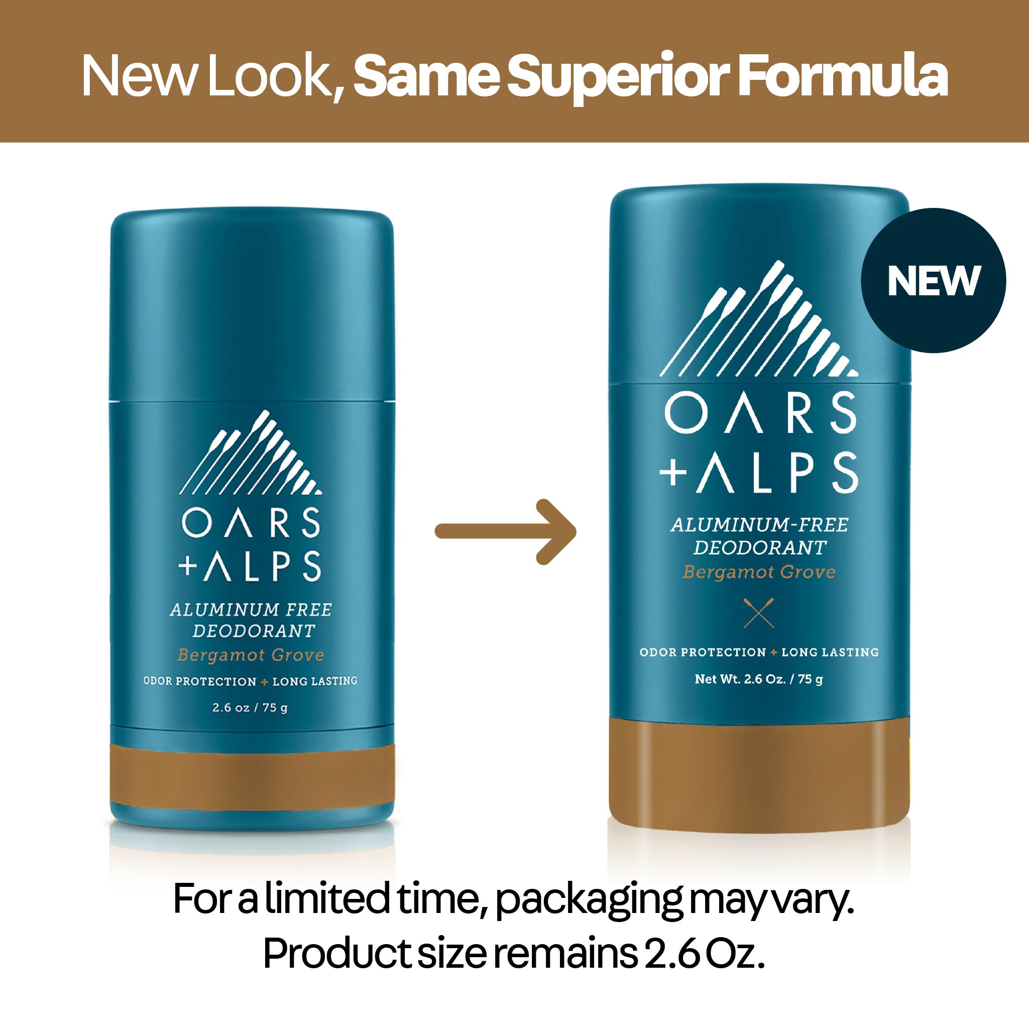 Sin alcohol, sin aluminio: Oars + Alps, alternativa suave para la piel.