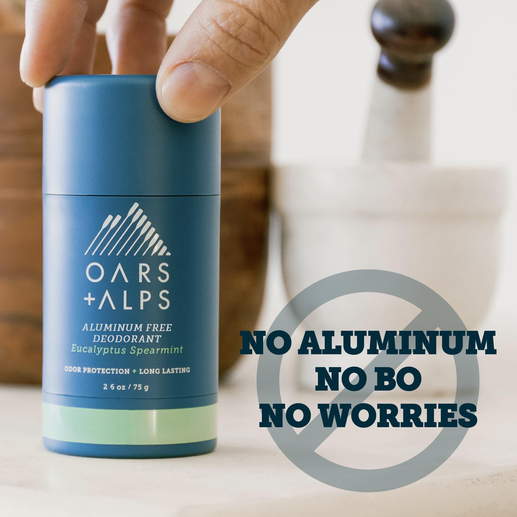Oars + Alps ingredientes veganos y sin crueldad para el cuidado diario.