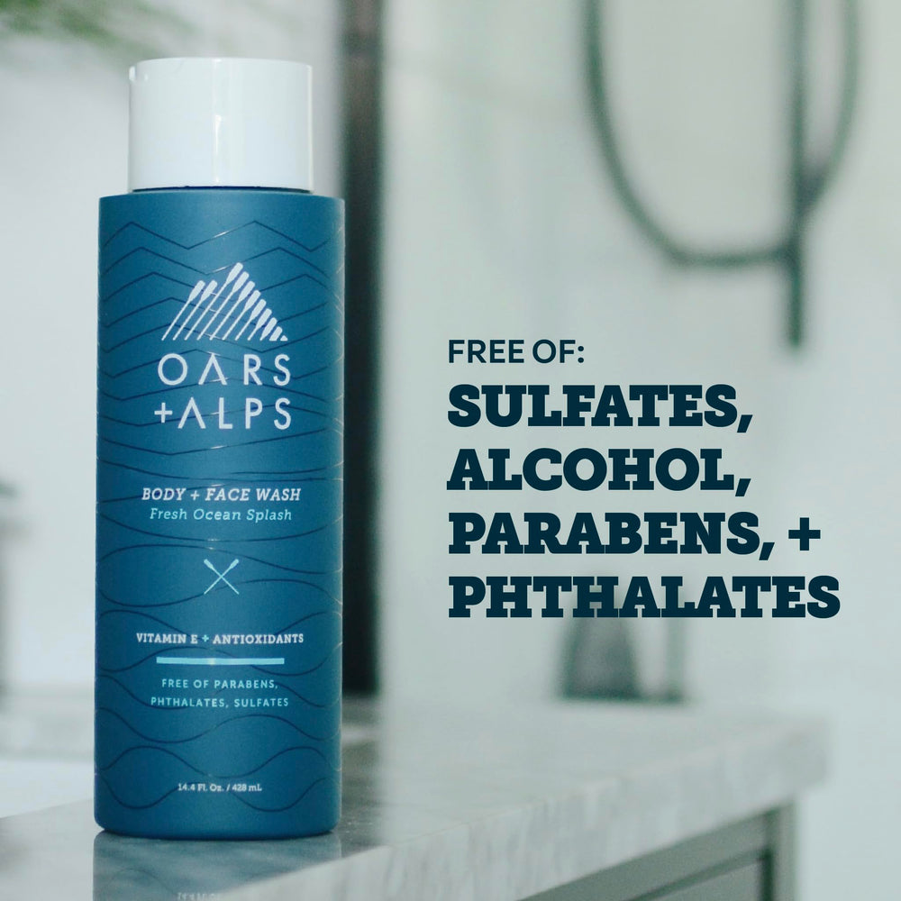 Ingredientes con vitamina E para piel suave de Oars + Alps