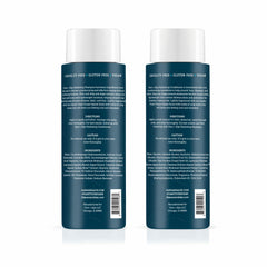 Oars + Alps men's shampoo foam lather close-up showing rich cleansing.