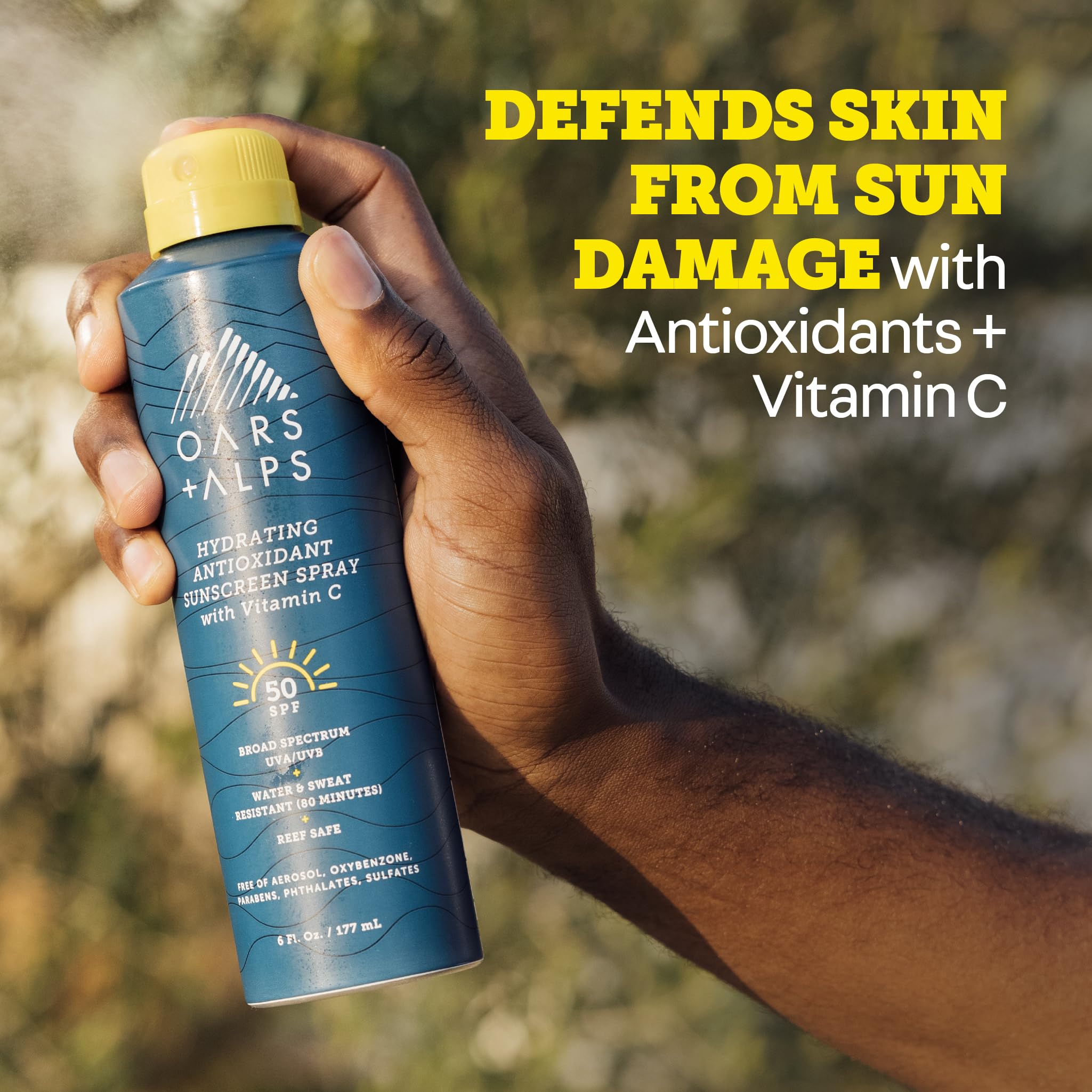 Oars + Alps Alpine Caribou Moss boosts hydration and antioxidant support