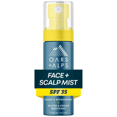 Protector solar Oars + Alps para rostro y cuero cabelludo, SPF 35.