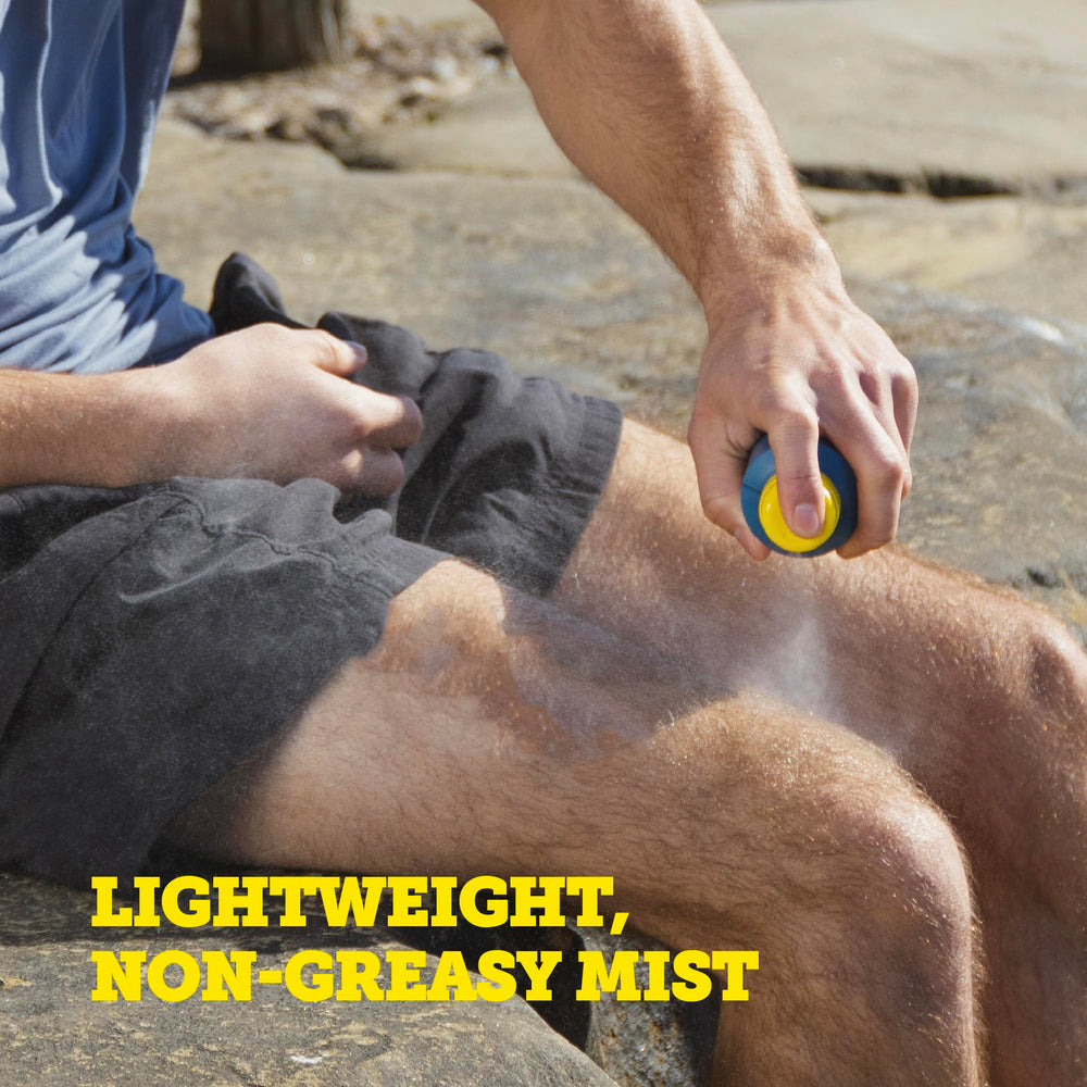 Oars + Alps water- and sweat-resistant SPF 50 during outdoor use