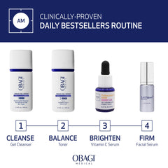 Obagi Nu-Derm Face Toner bottle close-up for balanced skin and pH support