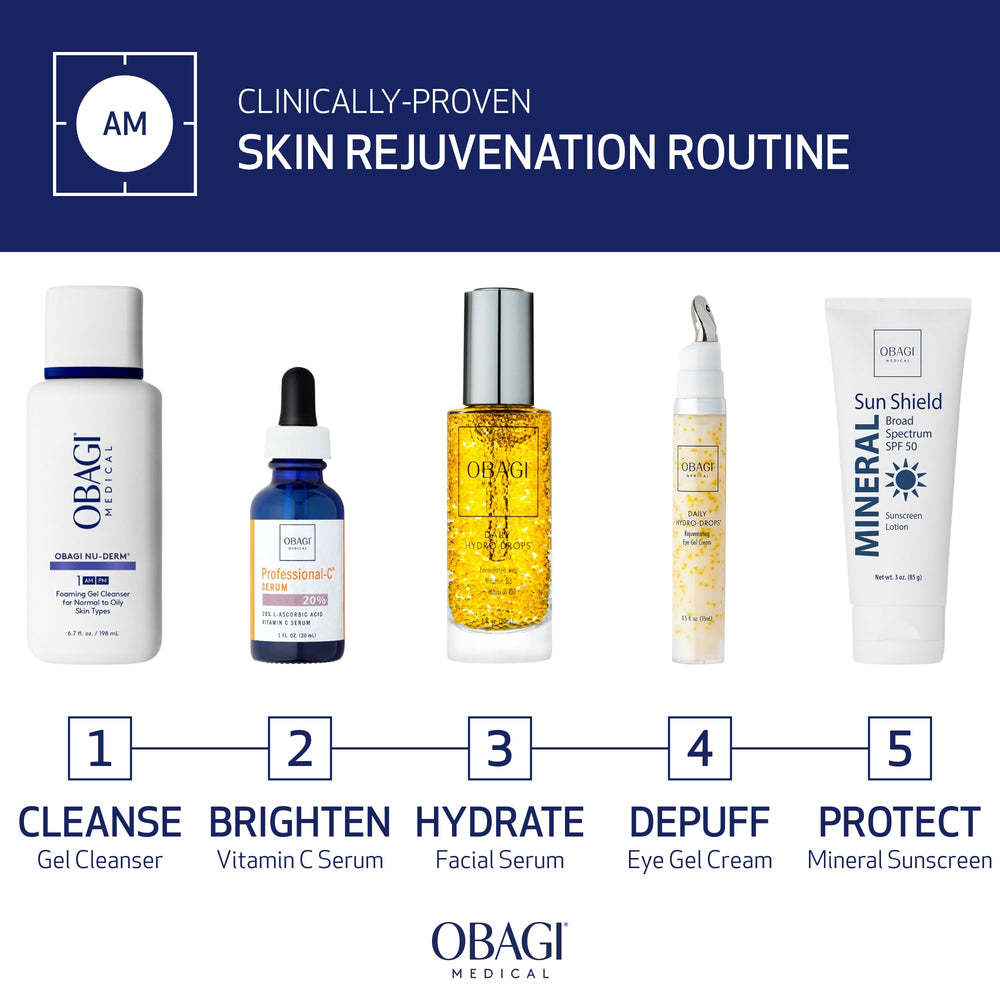 Obagi Daily Hydro-Drops Hibiscus oil close-up for luminous skin