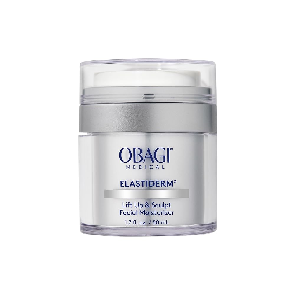 Obagi ELASTIderm Lift Up & Sculpt bottle front view highlighting contour lift and hydration.
