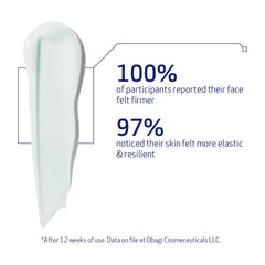 Obagi Elastiderm serum cap closeup emphasizes precise dispensing.