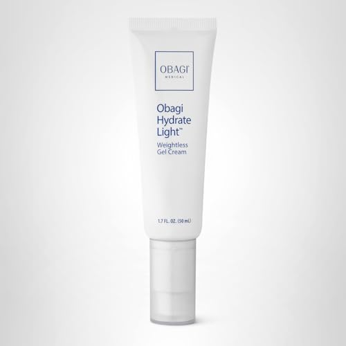 Obagi Hydrate gel cream jar with lid open for easy access