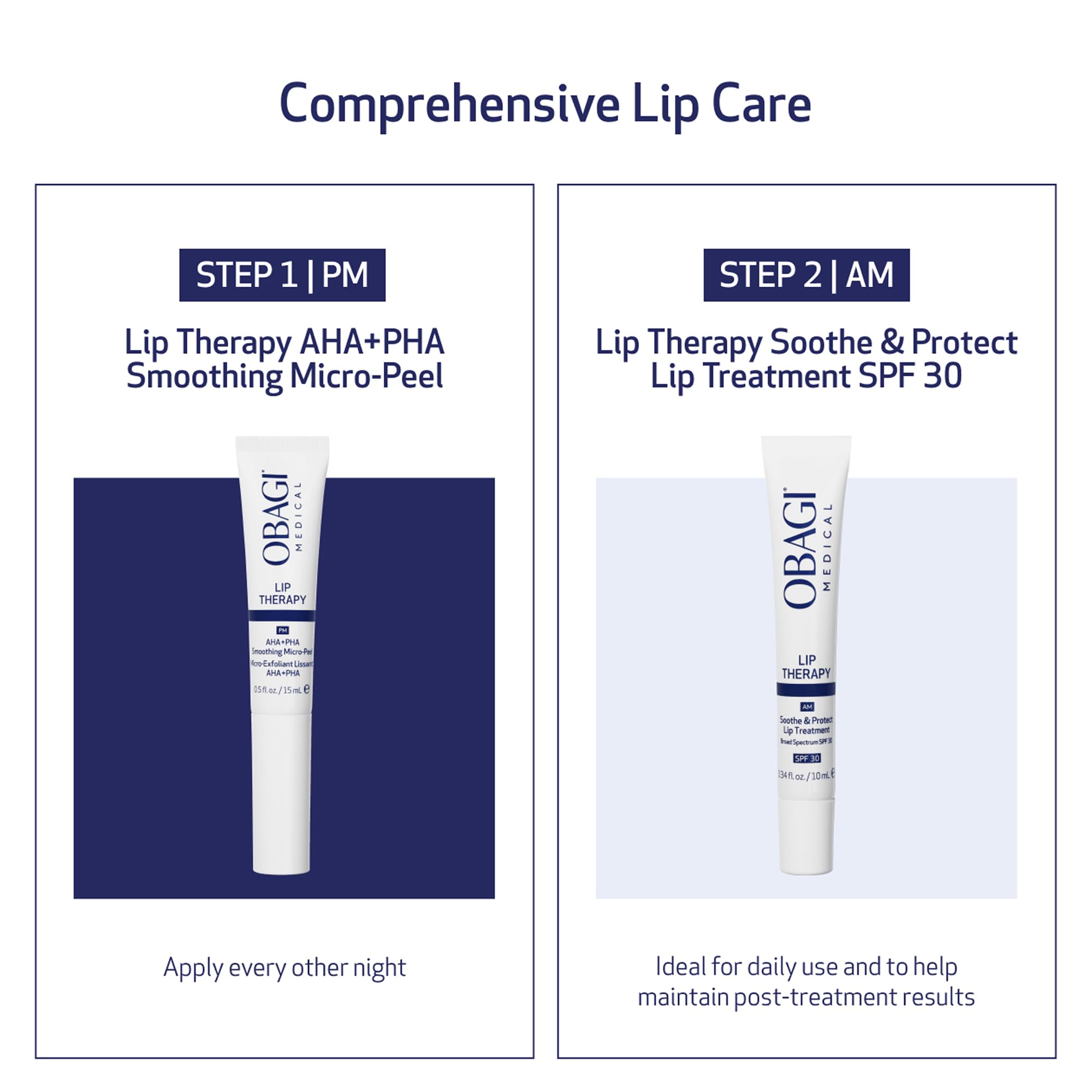 Obagi Lip Therapy argan oil nourishment visibly softening lips
