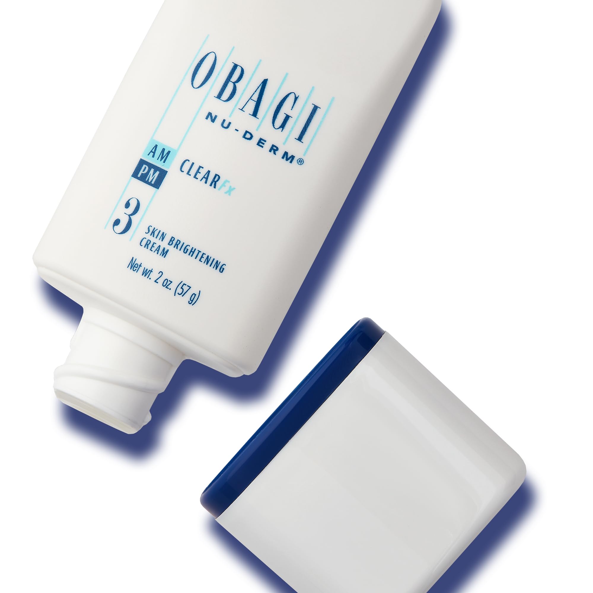 Obagi Nu-Derm Clear Fx application scene suggests daily use in routine