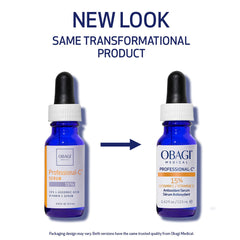 Obagi Medical Professional-C 15% Serum pour minimizes the look of fine lines during daily routine