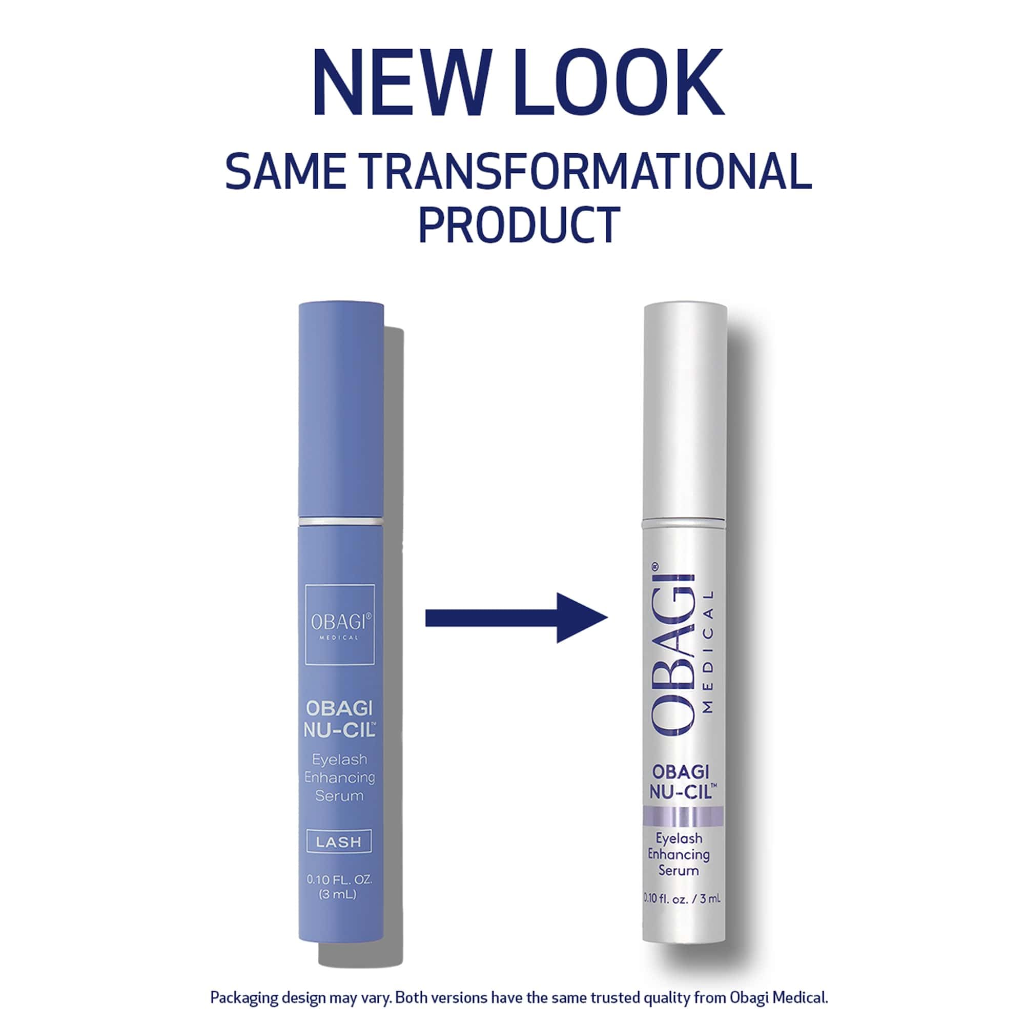 Obagi Nu-Cil applicator close-up for precise lash application.