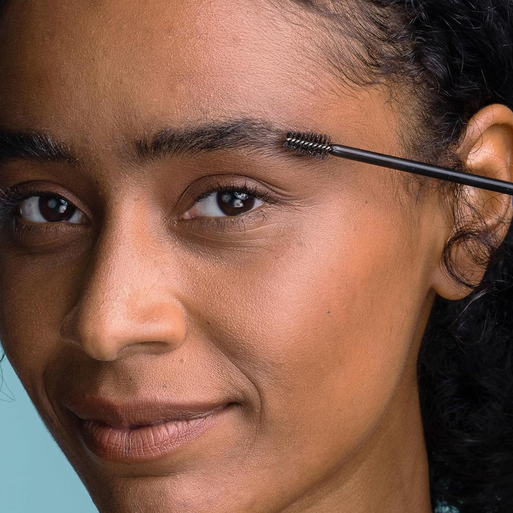 Obagi Nu-Cil serum side-by-side view of lashes and brows.
