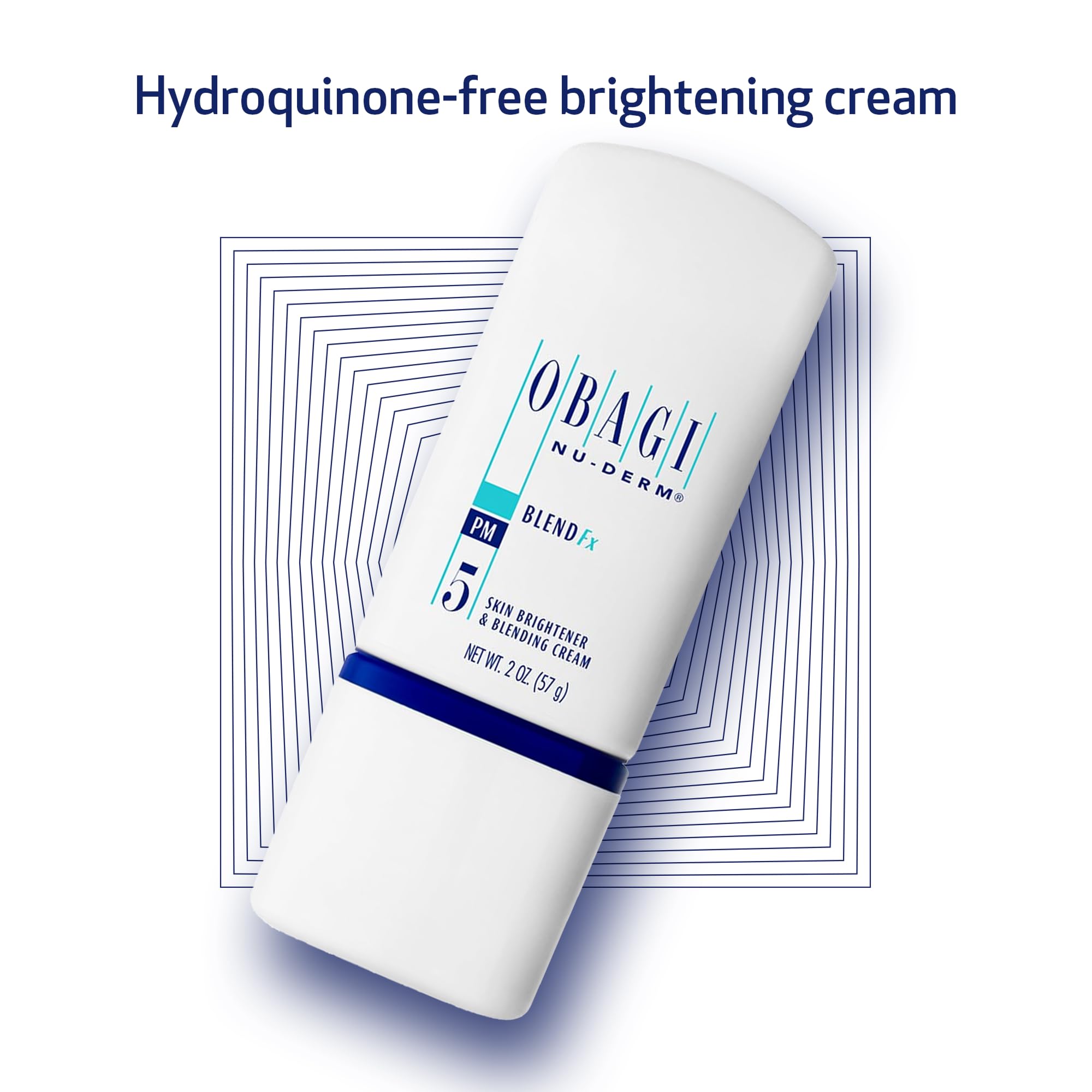 Obagi Nu-Derm Blend Fx nightly routine image suggests gentle application