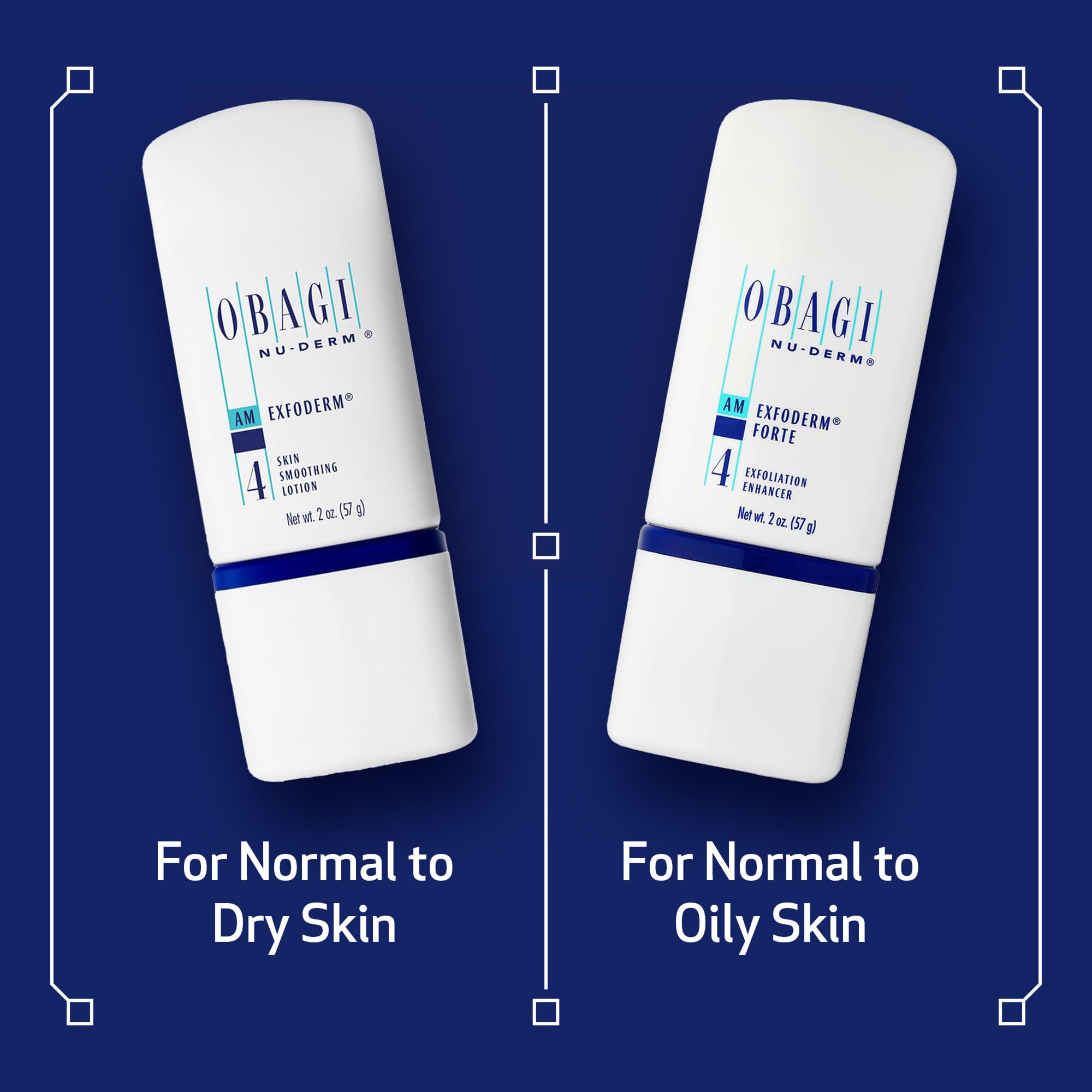 Texture improvement with Exfoderm Forte for a more even complexion.