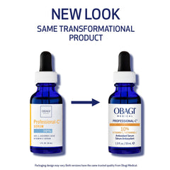 Obagi serum dropper dispensing a precise dose for smooth application.