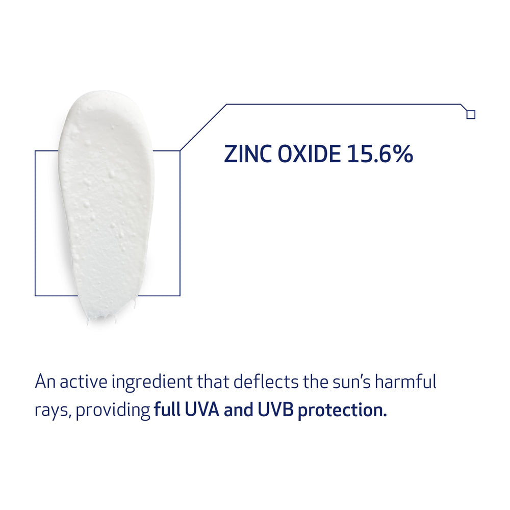 Obagi Sun Shield on hand during application with sheer, non-greasy finish.