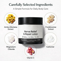 Obemary Alcura crema nervios, empaque compacto para viaje.