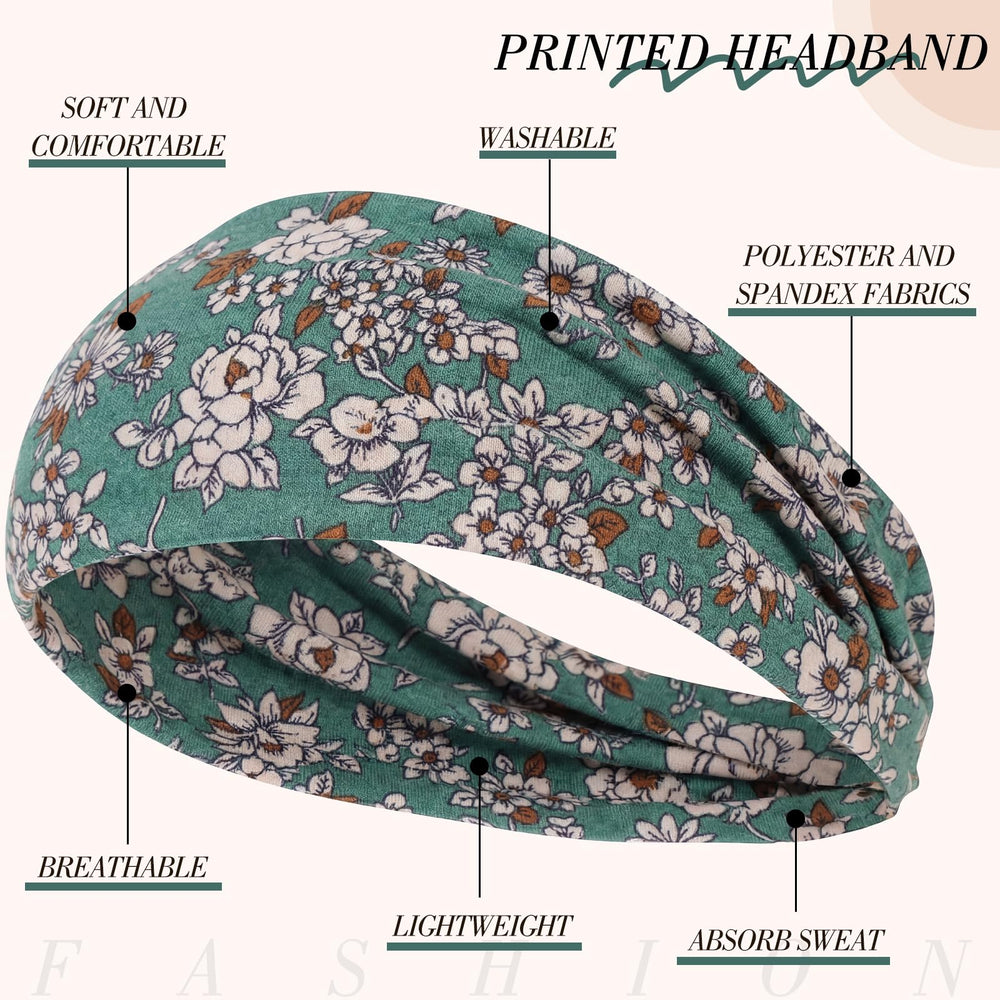 obeoby boho headbands knot-front wear example highlighting two styling options