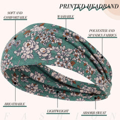 obeoby boho headbands knot-front wear example highlighting two styling options