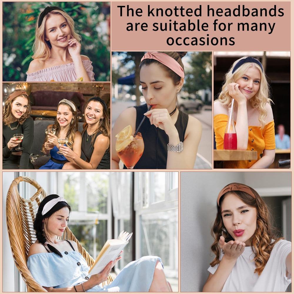 Diadema obeoby rosa, complemento suave para conjuntos femeninos.