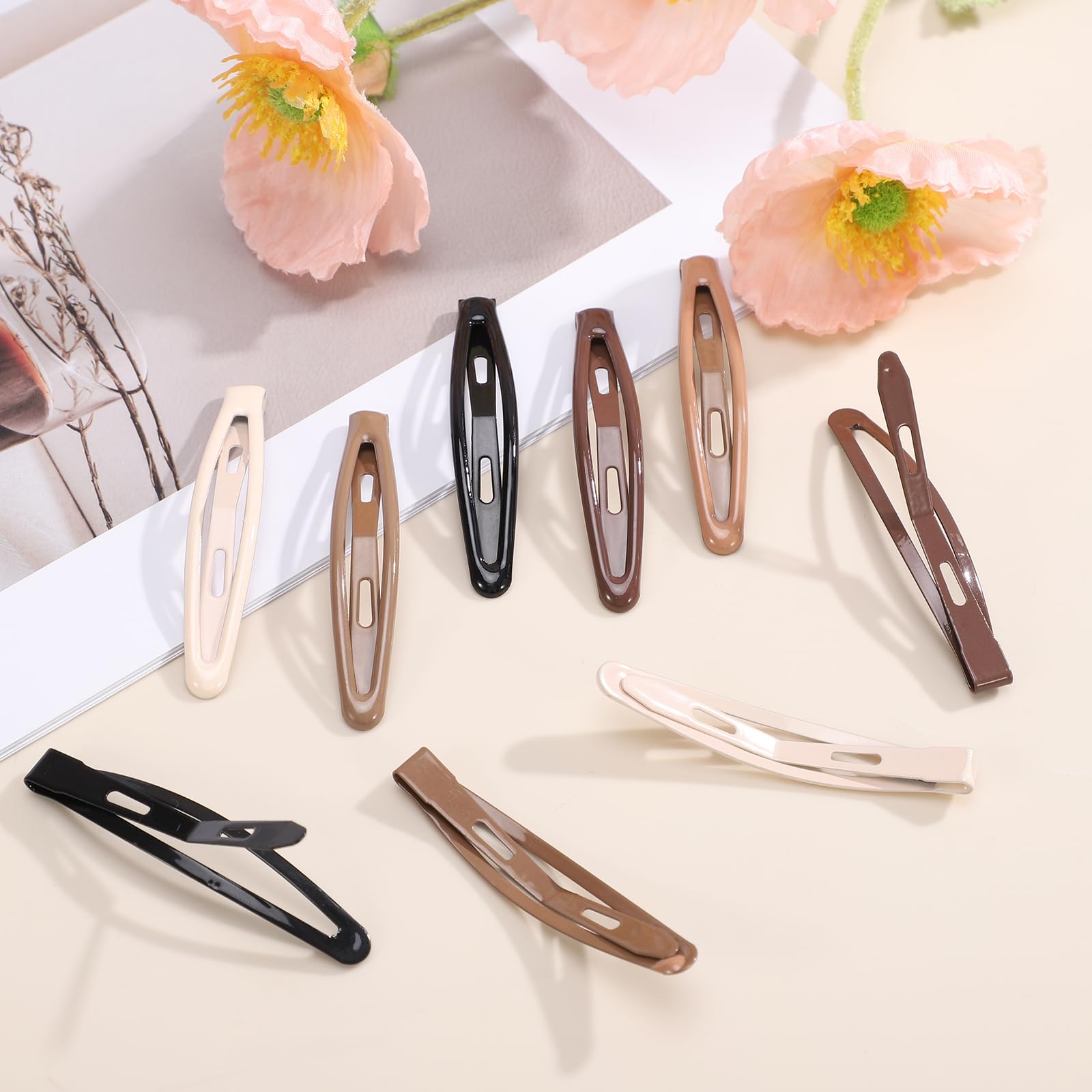 Obeoby easy-to-use hair clip grips hair securely