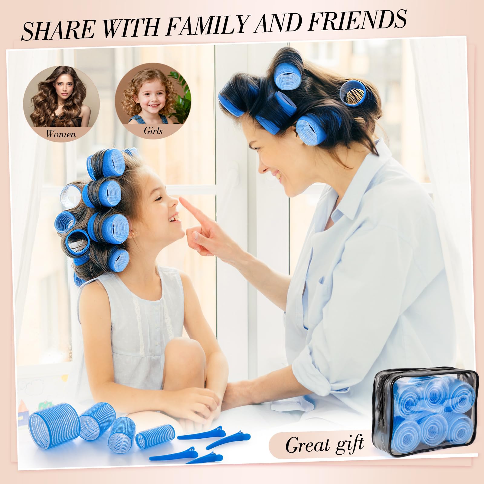 Obeoby blue hair comb for fast detangling and smoother styling