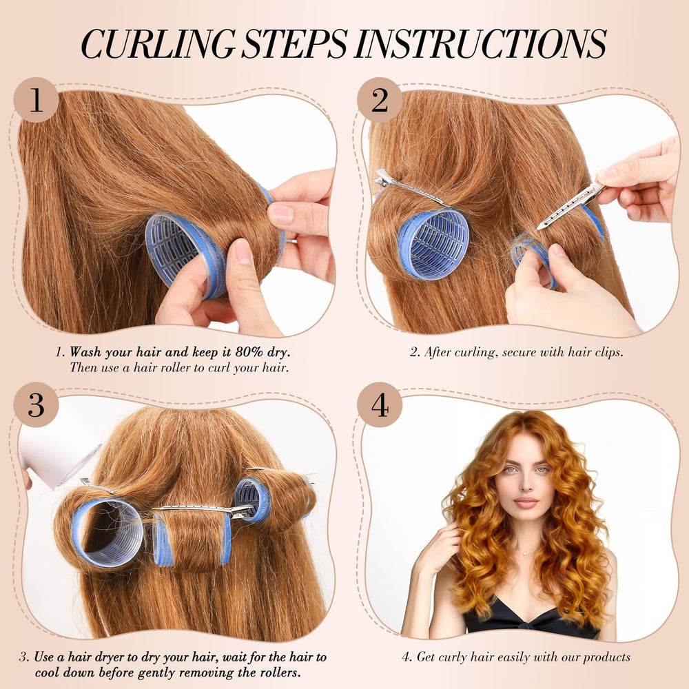 Obeoby blue 36mm medium roller ideal for shaping waves and bangs