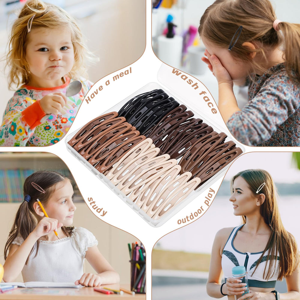 Obeoby holiday-ready hair clips for Christmas and birthdays