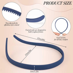 obeoby headbands worn with glasses demonstrate everyday comfort and stability