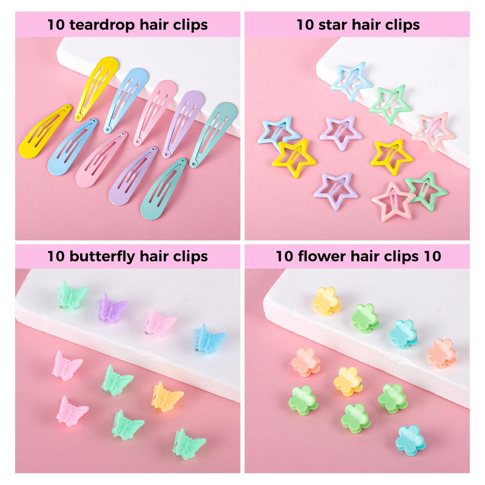 obeoby-pinzas-cabello-mariposa permiten adornar y fijar peinados con suavidad.