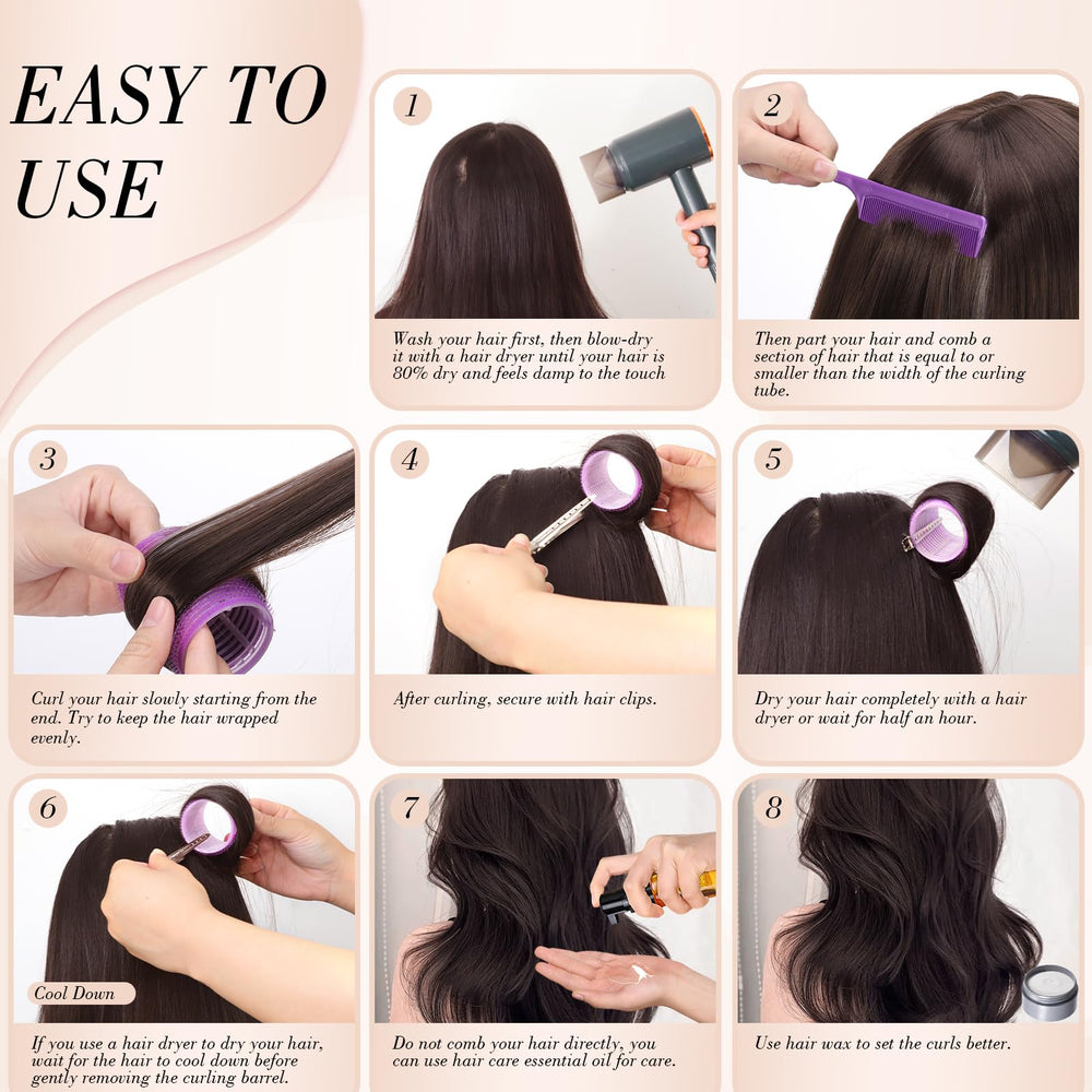 Obeoby 25mm small roller ideal for bangs and close-detail curls.