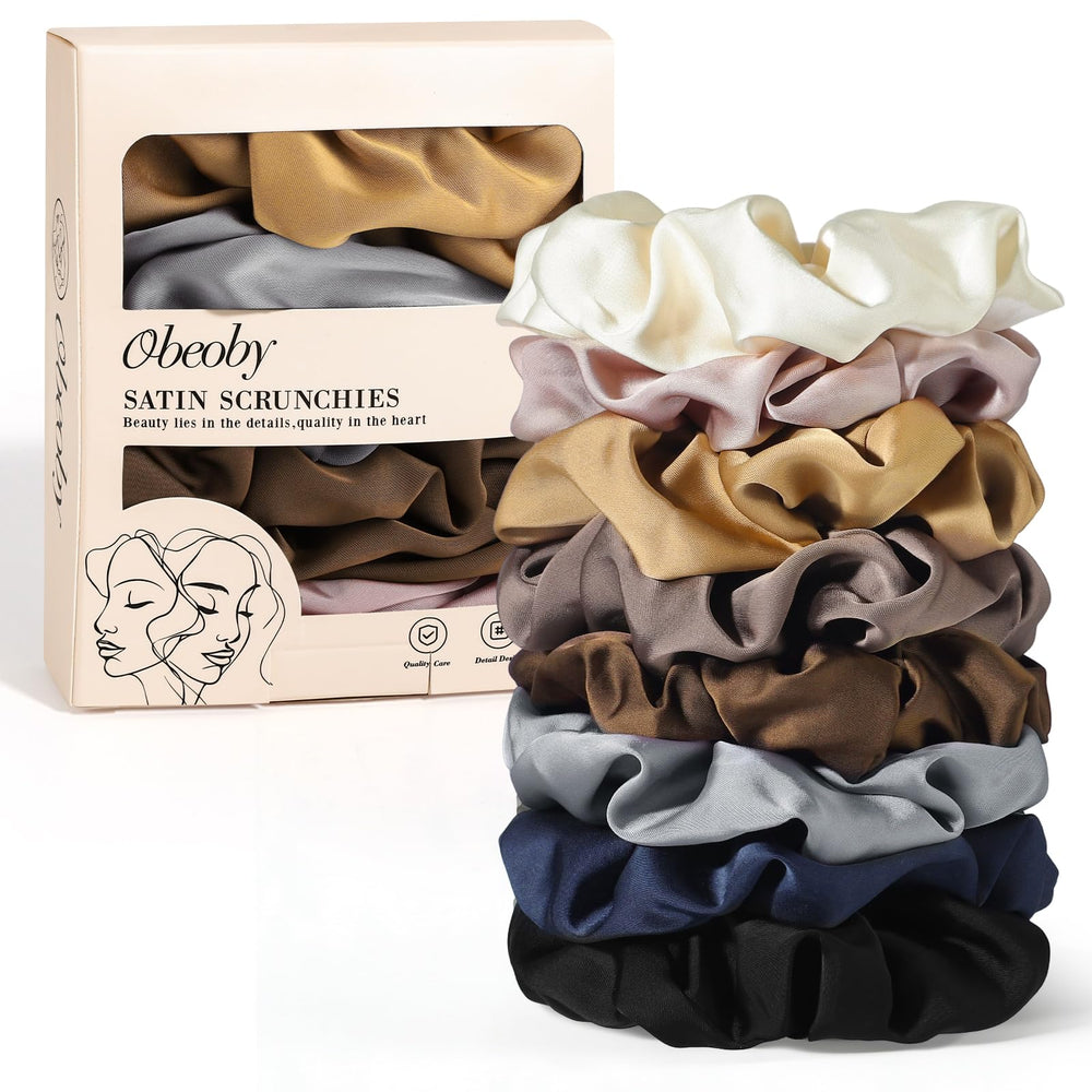 Obeoby gomas satinadas 8 unidades para cola, suave y cómodo uso diario.